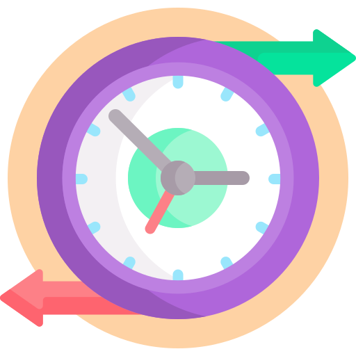 実行時間 Detailed Flat Circular Flat icon