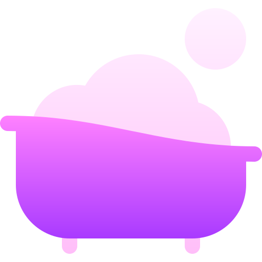 Baby tub Basic Gradient Gradient icon