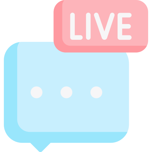 live chat Special Flat icoon