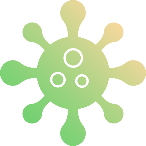 coronavirus Andinur Flat Gradient icoon