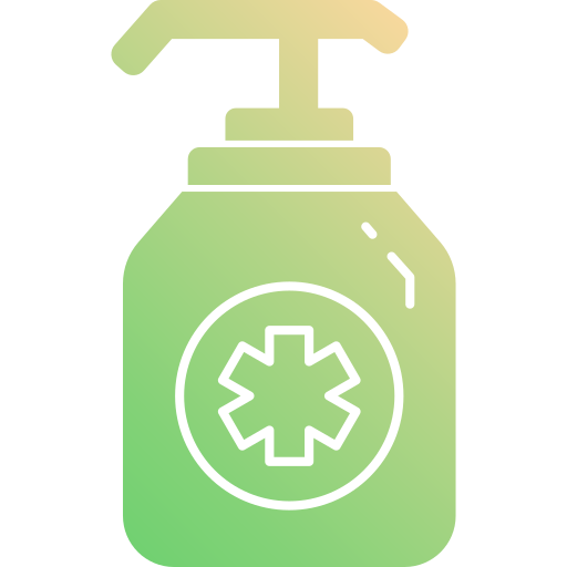 Sanitizer Andinur Flat Gradient icon