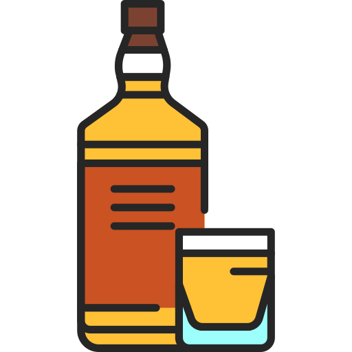 whiskey Generic Outline Color icon