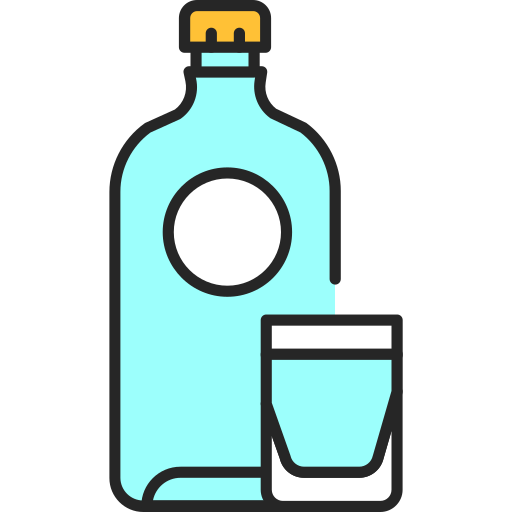 密造酒 Generic Outline Color icon