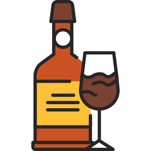 cognac Generic Outline Color icona