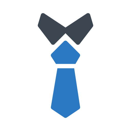 Tie Generic Blue icon