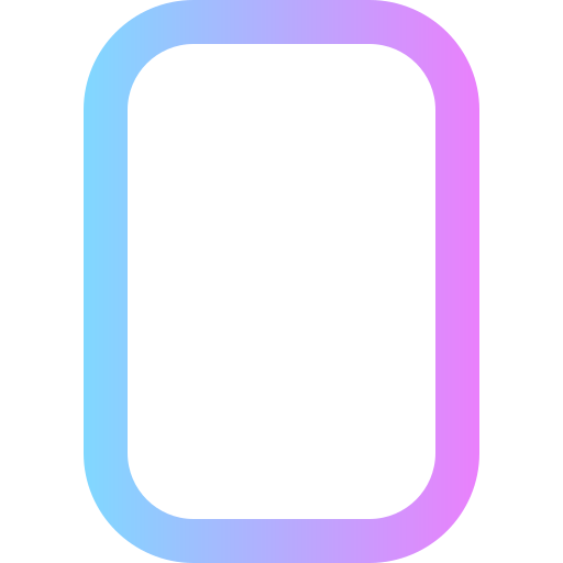 lettera o Super Basic Rounded Gradient icona
