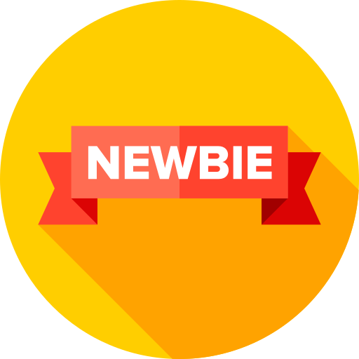 Newbie Flat Circular Flat icon