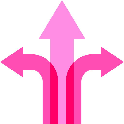 Arrows Basic Sheer Flat icon