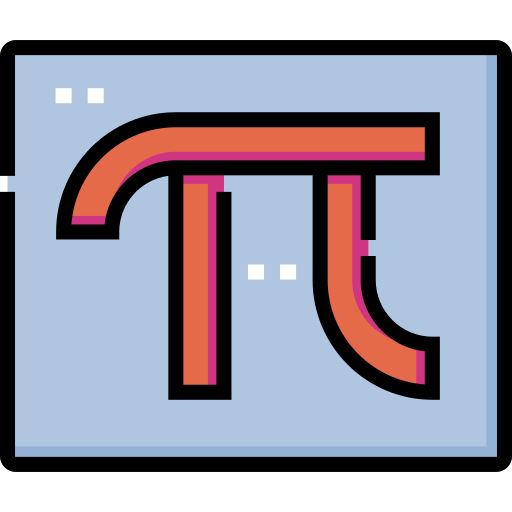 Pi Detailed Straight Lineal color icon