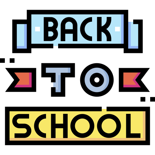 Back to school Detailed Straight Lineal color icon