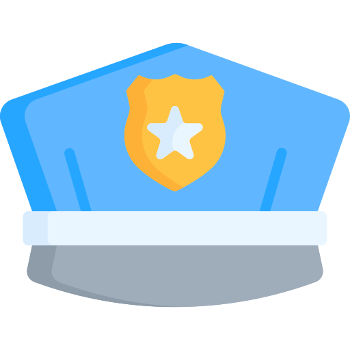 czapka policyjna Special Flat ikona
