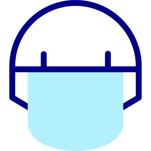 casco de policia Detailed Mixed Lineal color icono