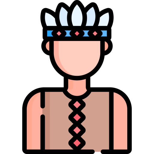 Native american Special Lineal color icon