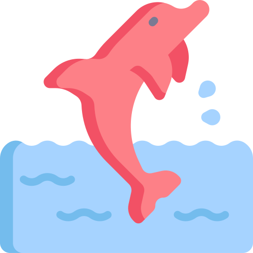 golfinho Special Flat Ícone
