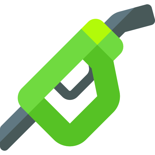 Gas fuel Basic Rounded Flat icon