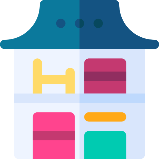 puppenhaus Basic Rounded Flat icon