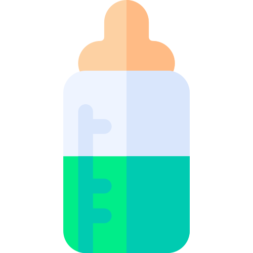 butelka do karmienia Basic Rounded Flat ikona