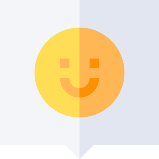 スマイリー Basic Straight Flat icon