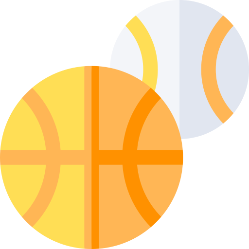 palla sportiva Basic Straight Flat icona