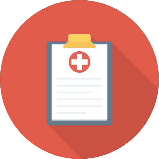 Medical report Dinosoft Circular icon