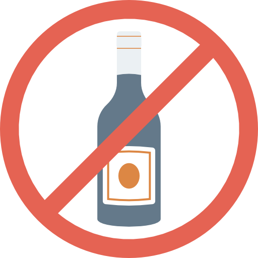 No alcohol Dinosoft Flat icon