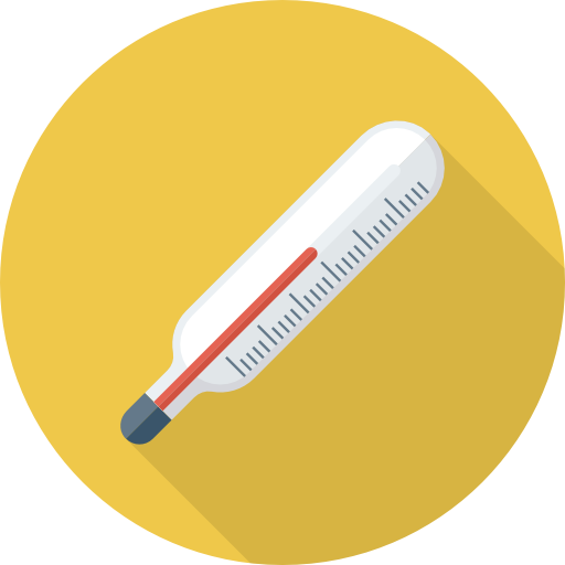 thermometer Dinosoft Circular icon