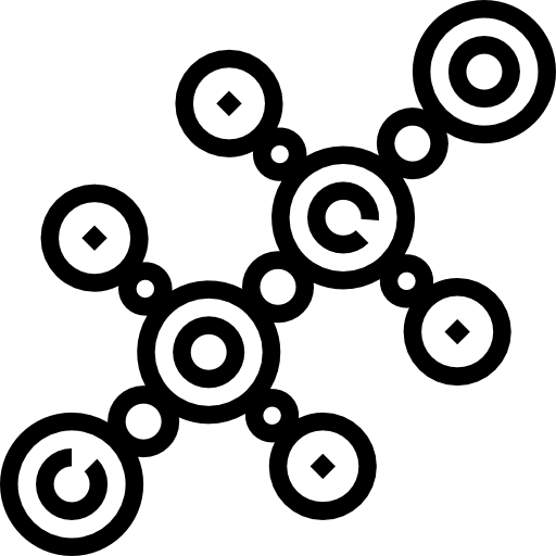 molecola Meticulous Line icona