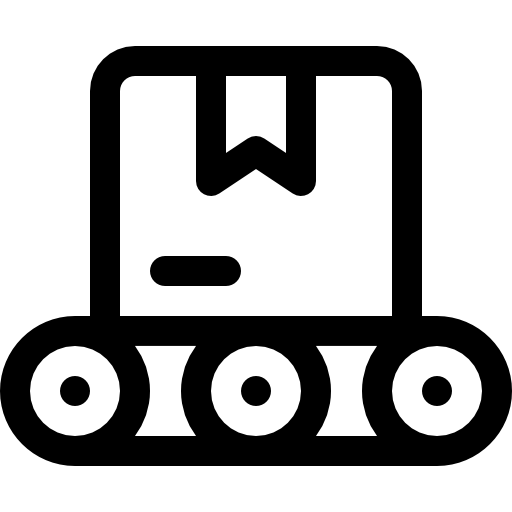 Conveyor Basic Rounded Lineal icon