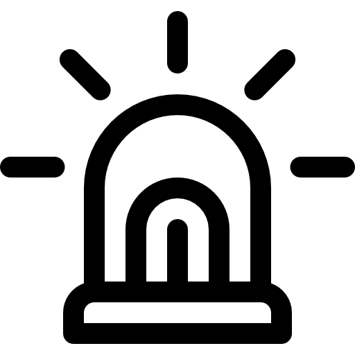 サイレン Basic Rounded Lineal icon