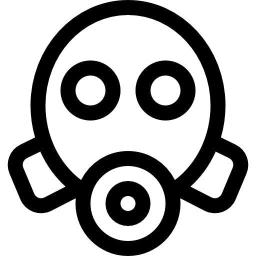 ガスマスク Basic Rounded Lineal icon