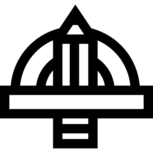 rapporteur Basic Straight Lineal Icône