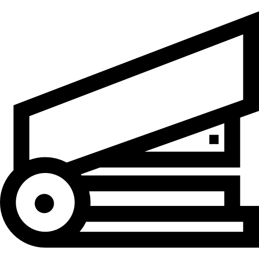 ホッチキス Basic Straight Lineal icon