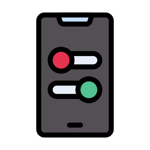 Controller Vector Stall Lineal Color icon