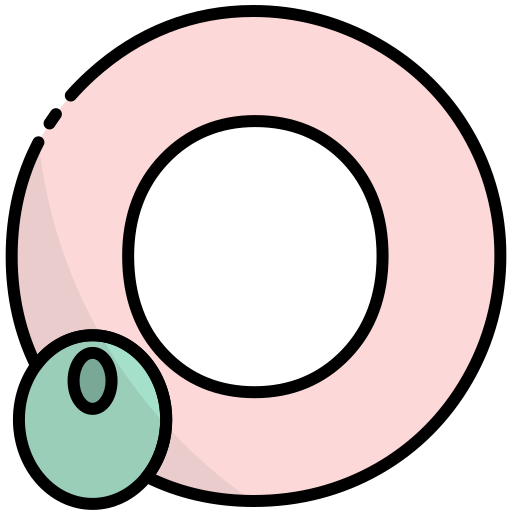 Letter o Generic Outline Color icon