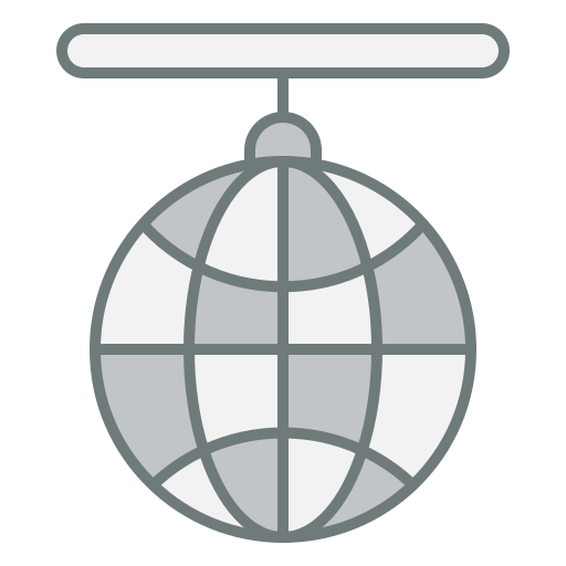 Disco ball Generic Grey icon