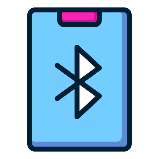 bluetooth Generic Outline Color icon