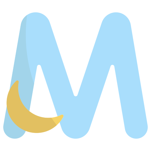 litera m Generic Flat ikona