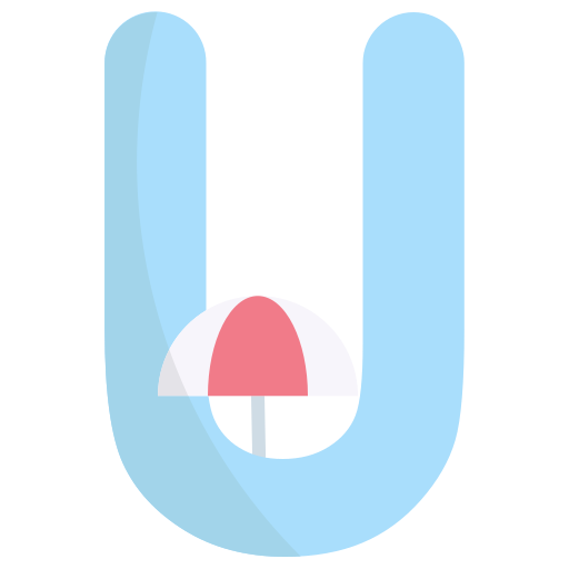 Letter u Generic Flat icon