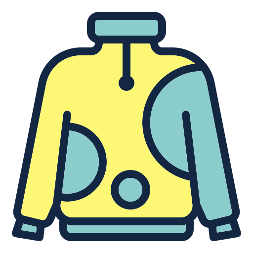 suéter Generic Outline Color icono
