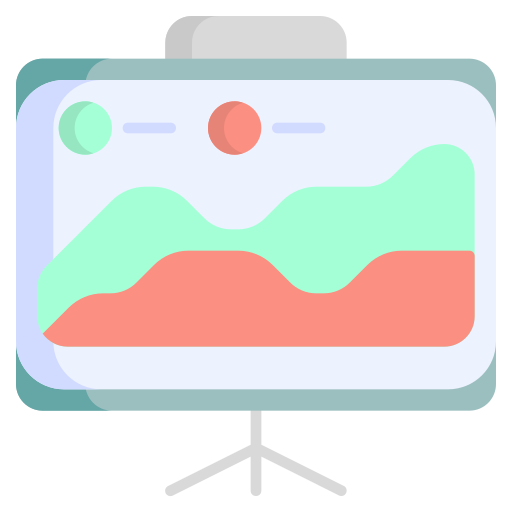 データの視覚化 Generic Flat icon