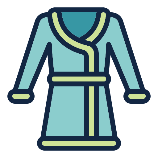 Банный халат Generic Outline Color иконка