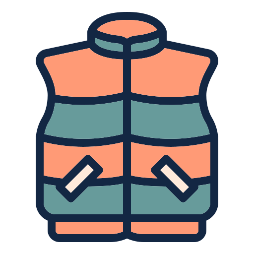 reflecterend vest Generic Outline Color icoon