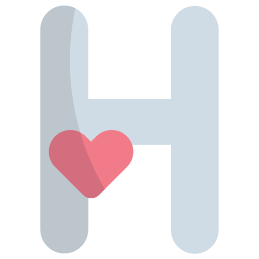 letra h Generic Flat icono