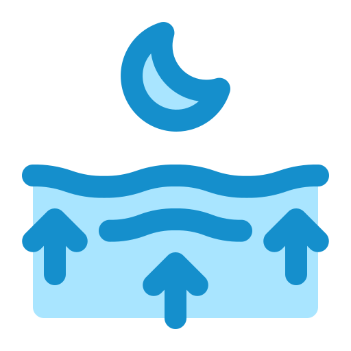 High tide Generic Blue icon