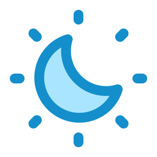 księżyc Generic Blue ikona