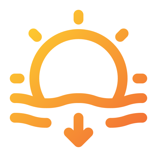 Sunset Generic Gradient icon