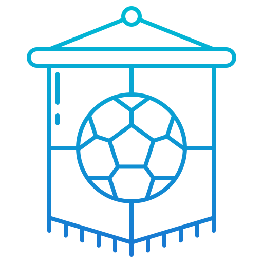 klub piłkarski Generic Gradient ikona