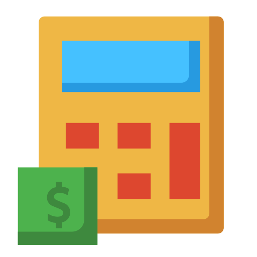 kalkulator Generic Basic Outline ikona