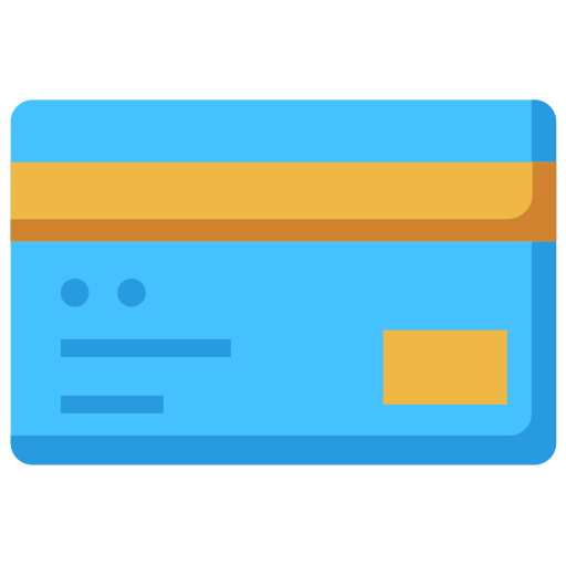 kredietkaart Generic Basic Outline icoon