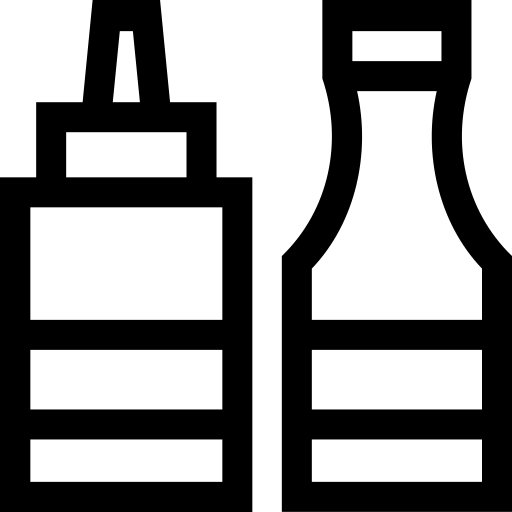 sauces Basic Straight Lineal Icône